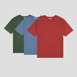 SG Premium Relaxed 3 Pack Tee - Multi