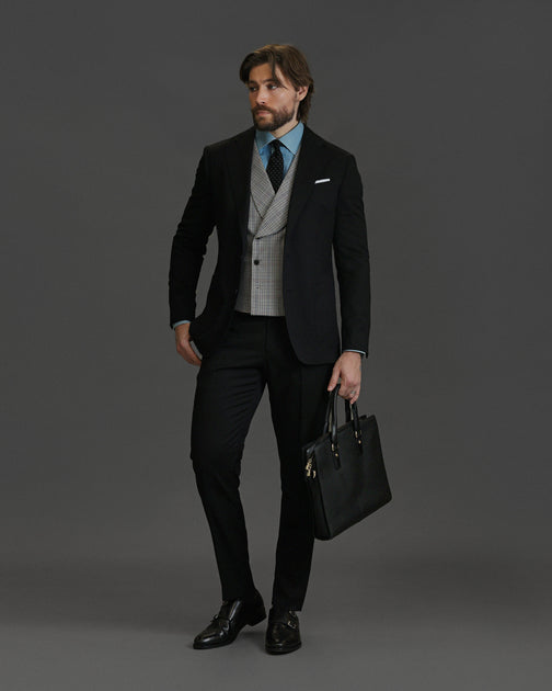 【2plan】Suare single blazer SG Single Breasted Blazer – Black – Southern Gents