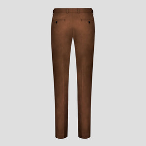 Southern Gents Slim Trouser - Tobacco
