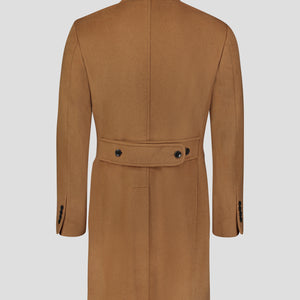 Southern Gents Double Breasted Men's Coat - Camel