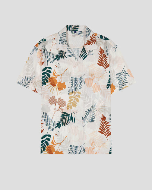トップス SOFTHYPHEN PATTERNED CAMP COLLAR S/S SOFTHYPHEN PATTERNED CAMP COLLAR S/S - メルカリ