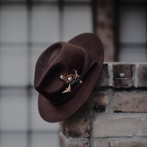SG Geoffery Fedora Hat – Brown