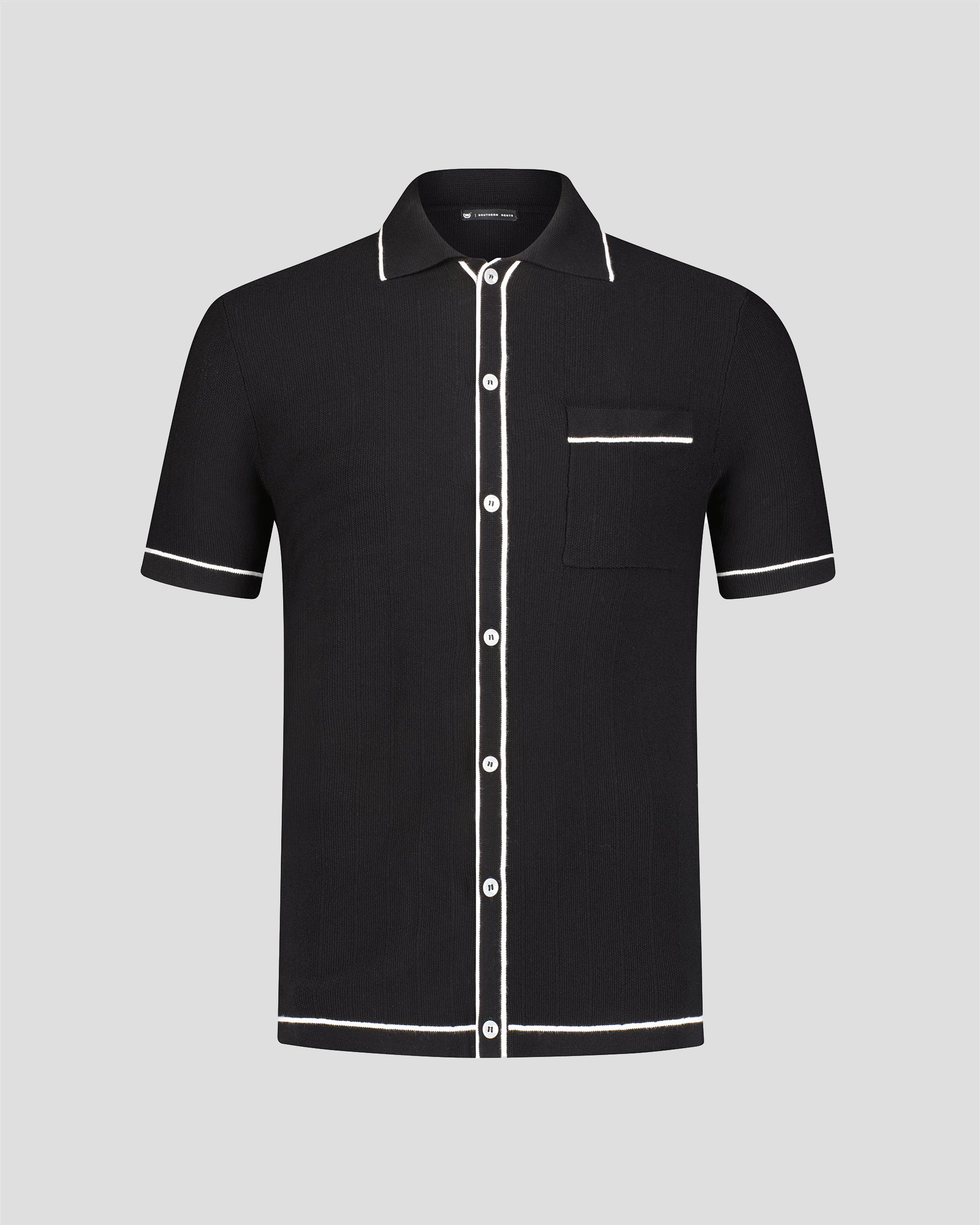 Zara Split Knit Polo