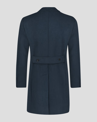 Southern Gents Single Breasted Coat - Navy
