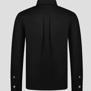 Southern Gents Overshirt Jacket - Black 