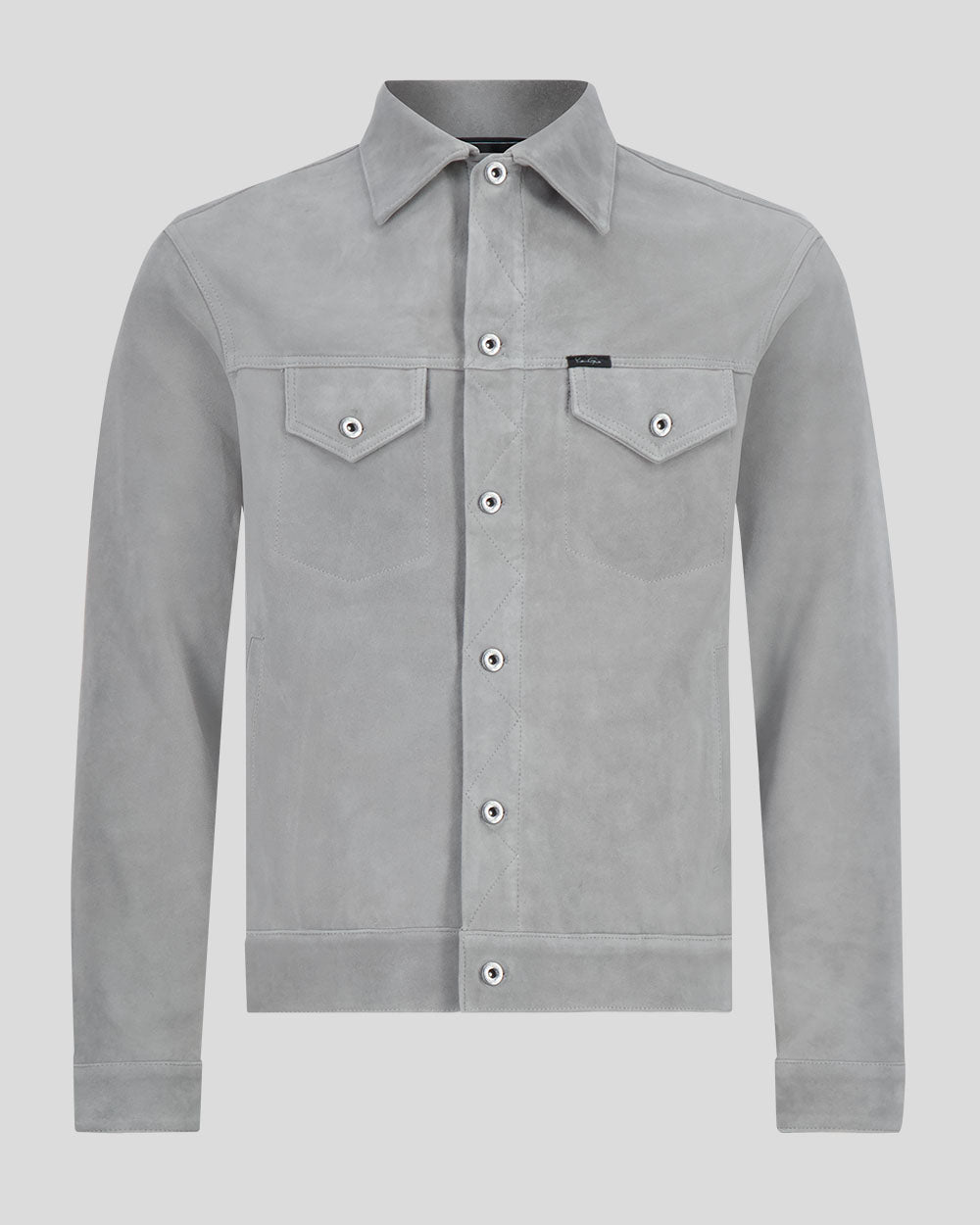 Southern Gents Genuine Trucker Jacket - Grey