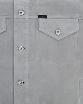 Southern Gents Genuine Trucker Jacket - Grey