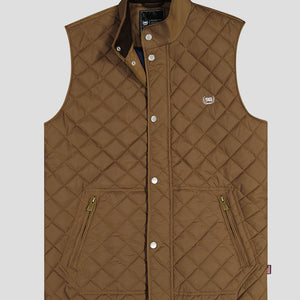 Southern Gents Quilted Vest - Bronze