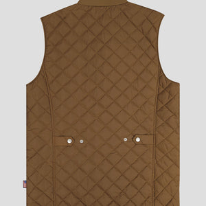 Southern Gents Quilted Vest - Bronze