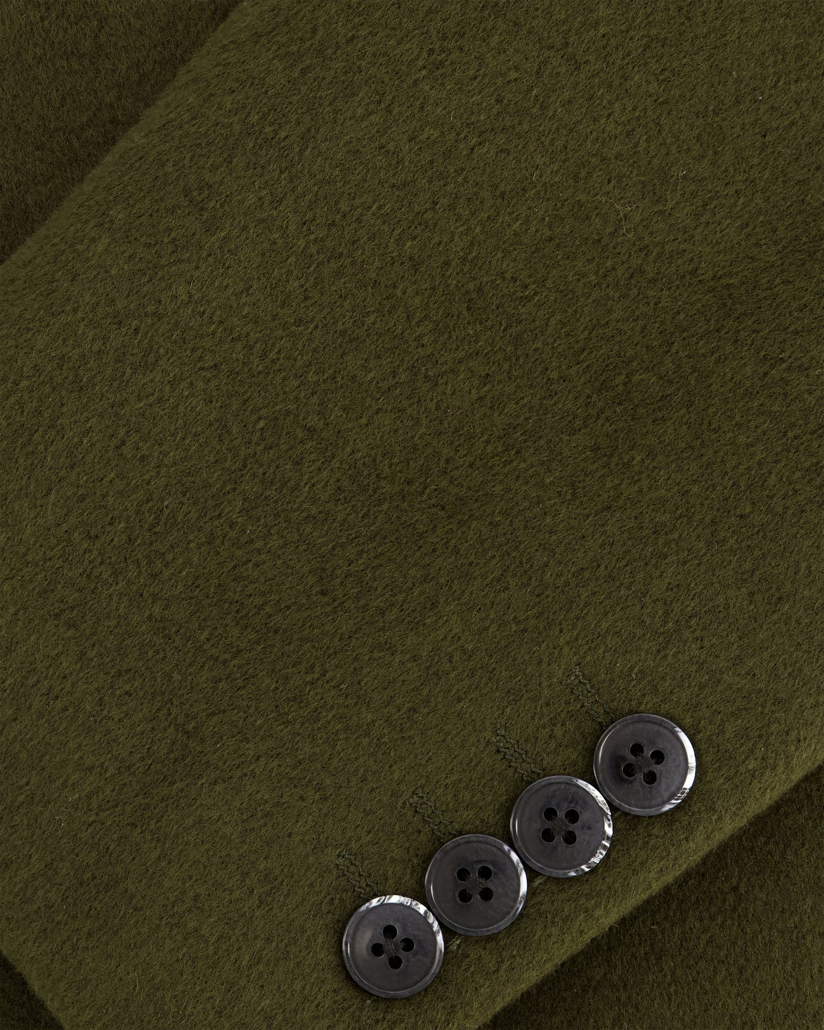 Southern Gents Double Breasted Coat - Olive