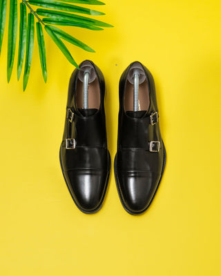 Southern Gents Double Monkstrap - Black