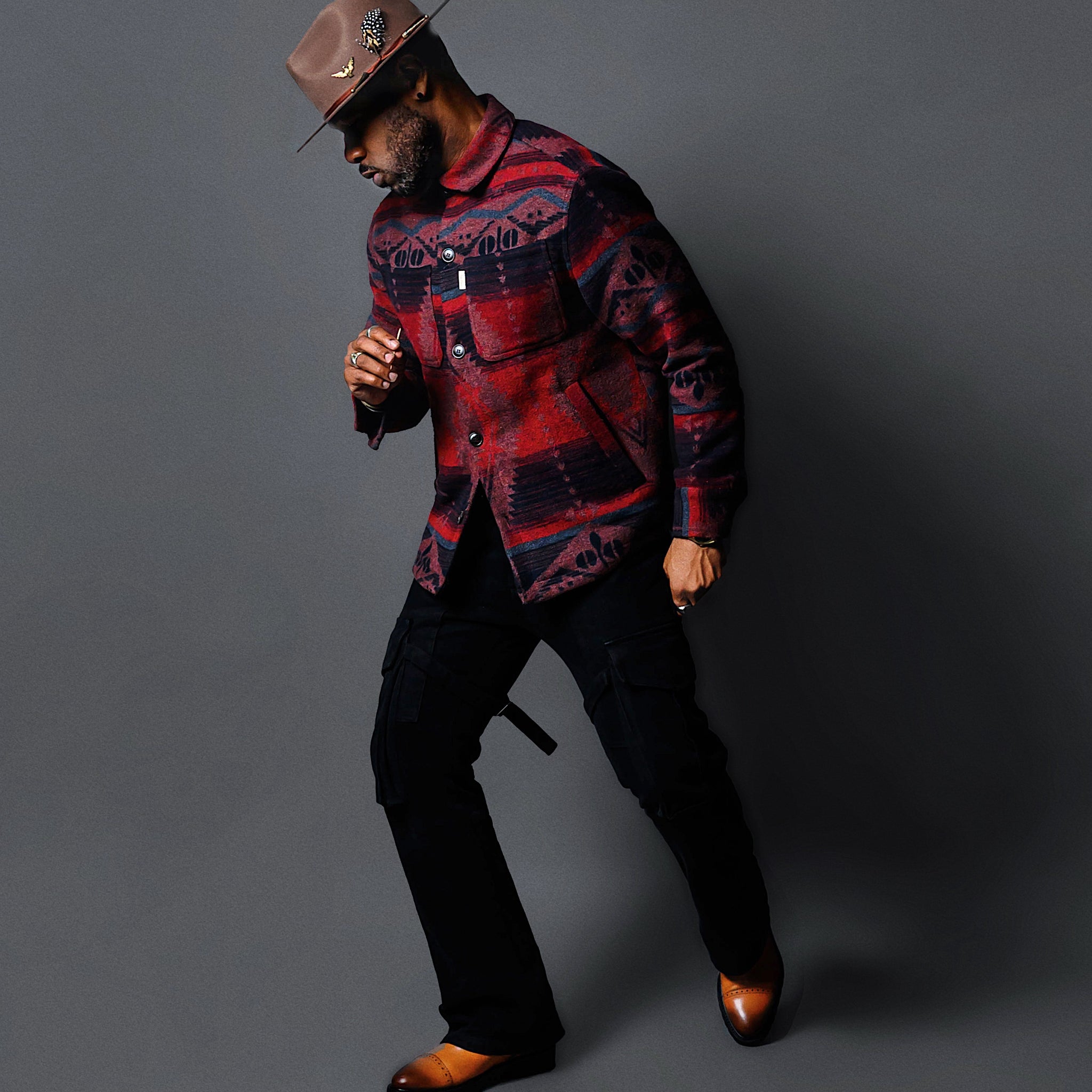 Southern Gents Logan Captoe Boots - Cognac + Black