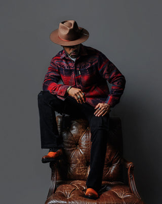 Southern Gents Logan Captoe Boots - Cognac + Black