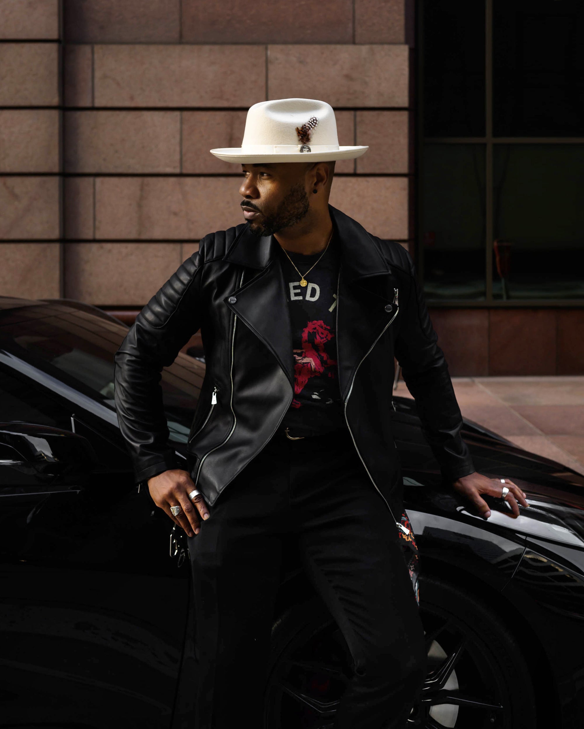 SG Men's Signature Biker Jacket Midnight – Southern Gents