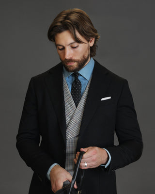 Southern Gent Singlebreasted Suit - Black