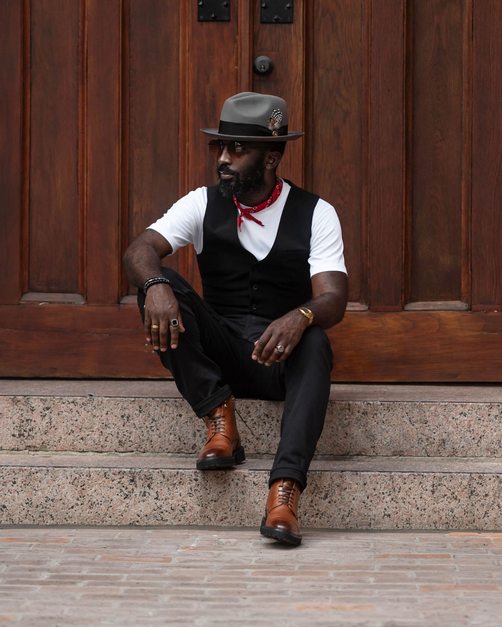 Southern Gents suit vest - black
