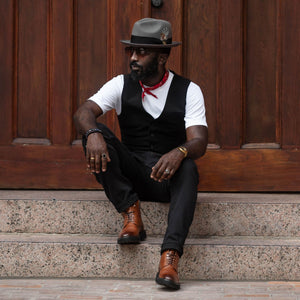 Southern Gents suit vest - black
