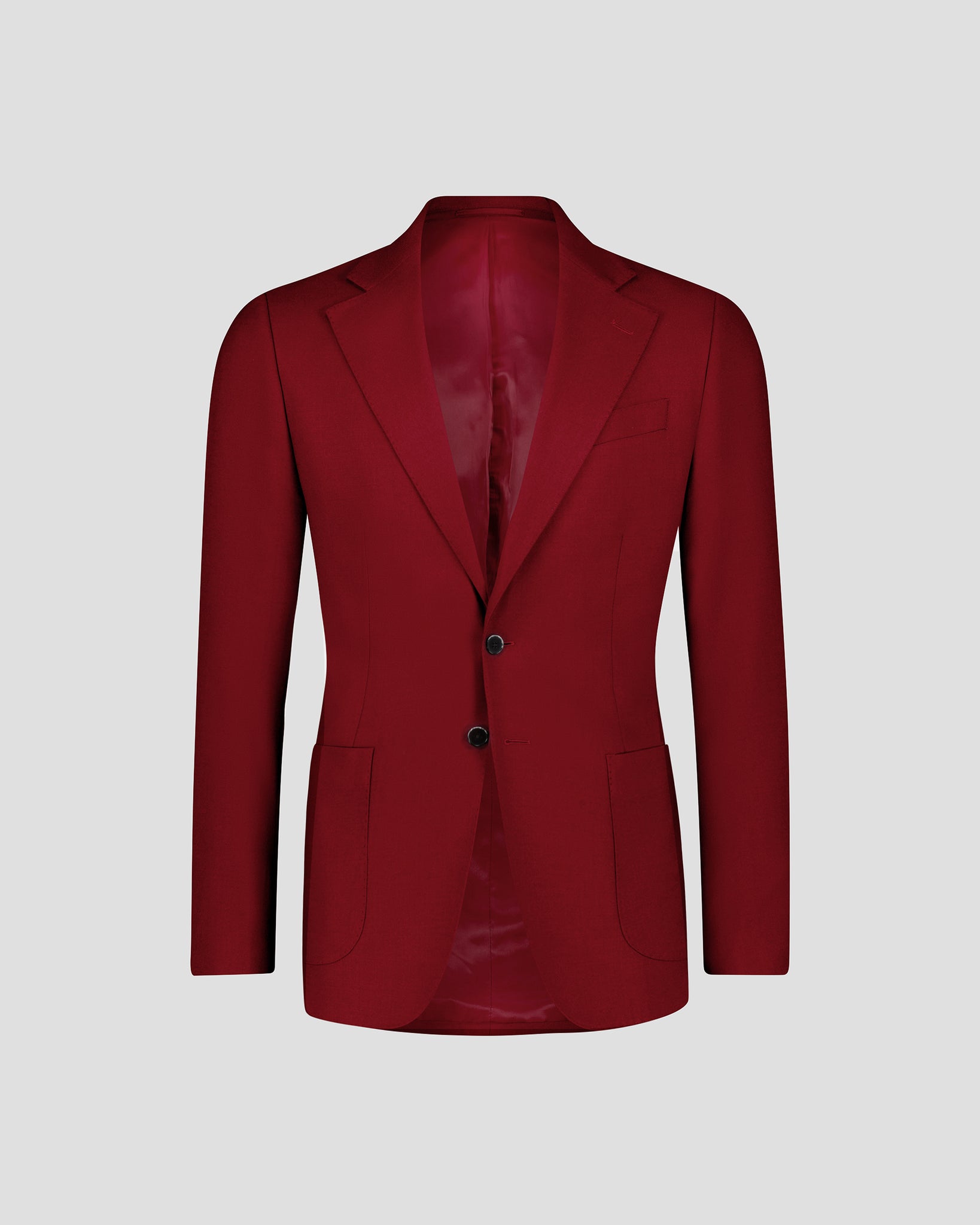 Southern Gents Singlebreasted Blazer - Burgundy
