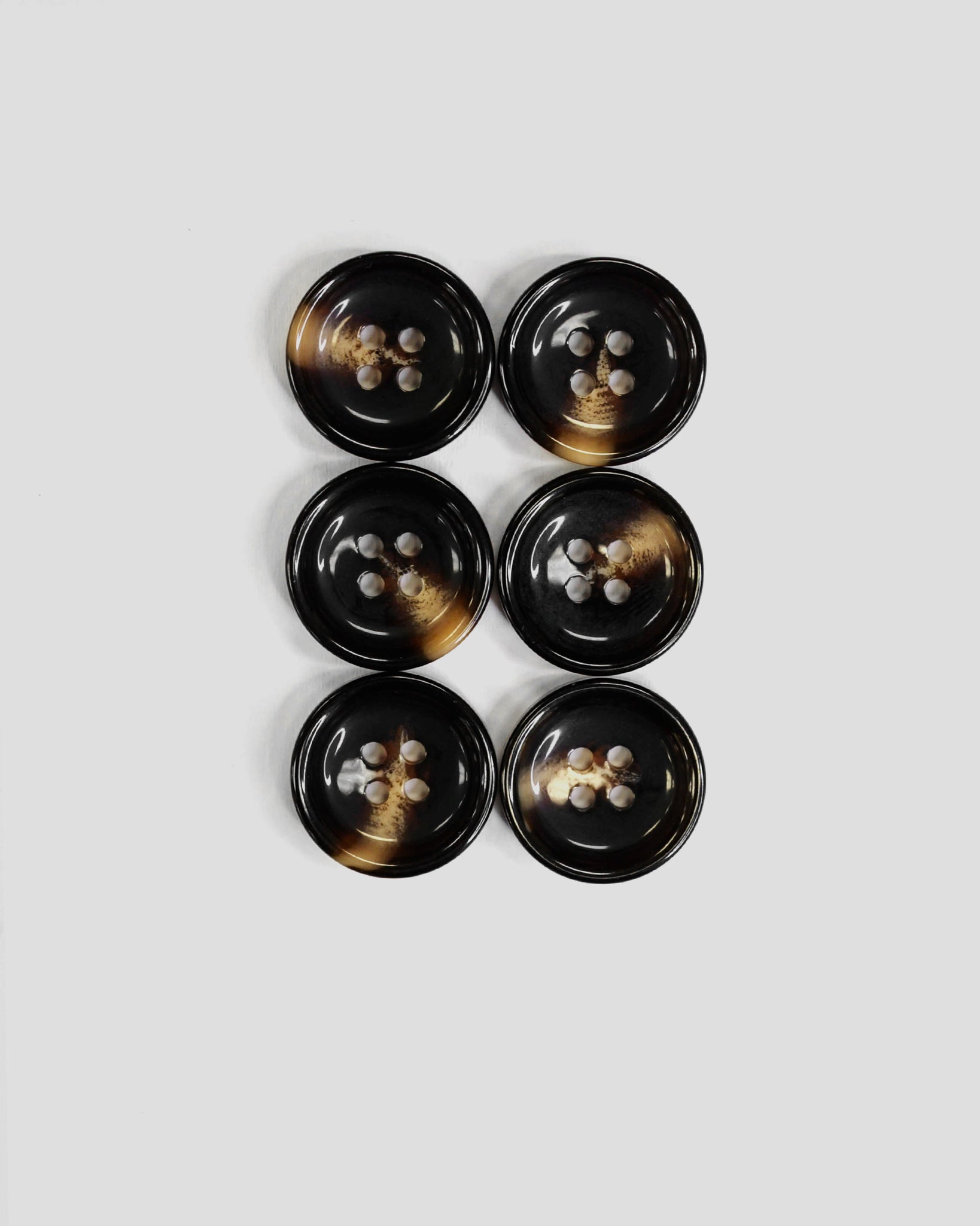 Southern Gents Button Pack - Dark Brown Horn