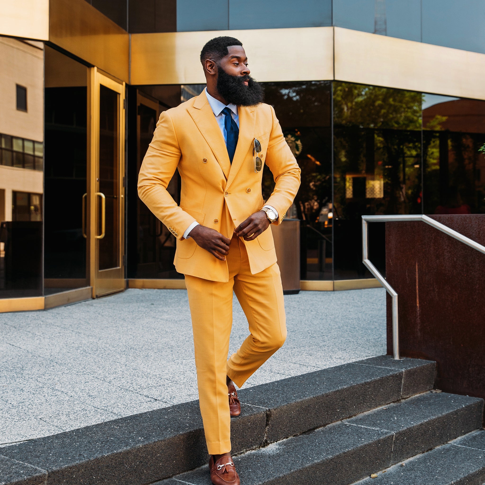 Southern Gents Double Breasted Blazer V2 – Citrus