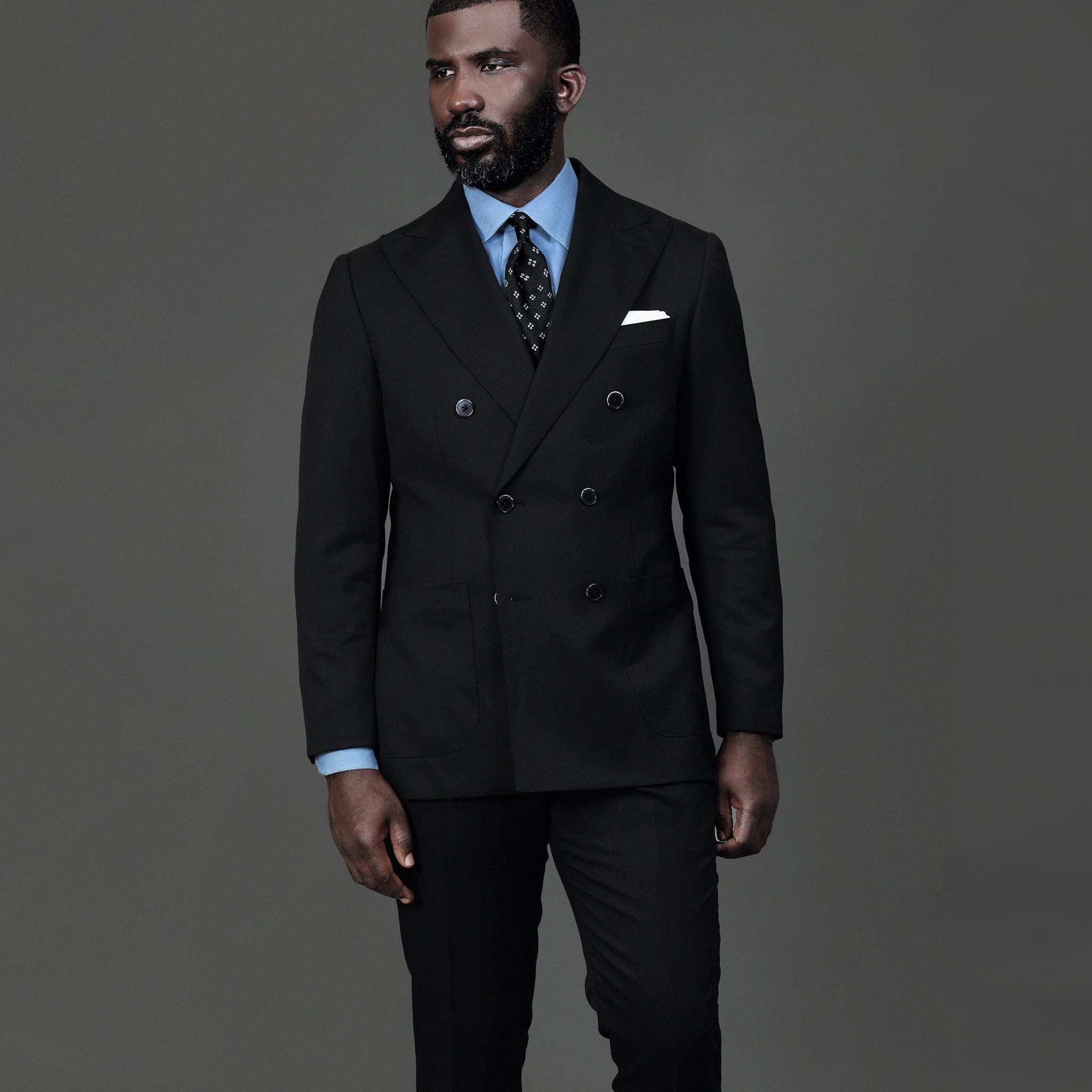 Southern Gent Singlebreasted Suit and Trouser - Black