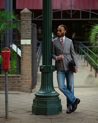 Southern Gents Smithson Penny Lug Loafer – Black