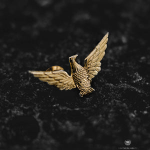 Southern Gents Golden Eagle Hat Lapel Pin