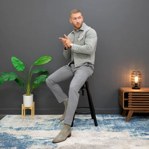 Southern Gents Genuine Trucker Jacket - Grey