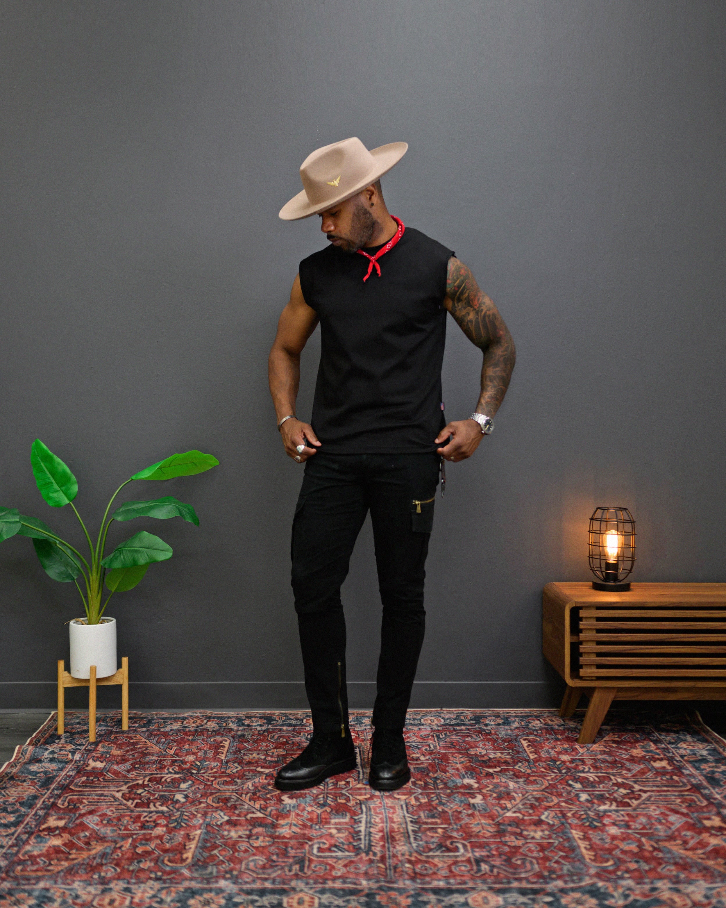 SG Naked Fedora Hat - Camel – Southern Gents