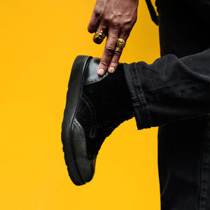 SG Rogue Sport Wingtip Boots V2 – Triple Black