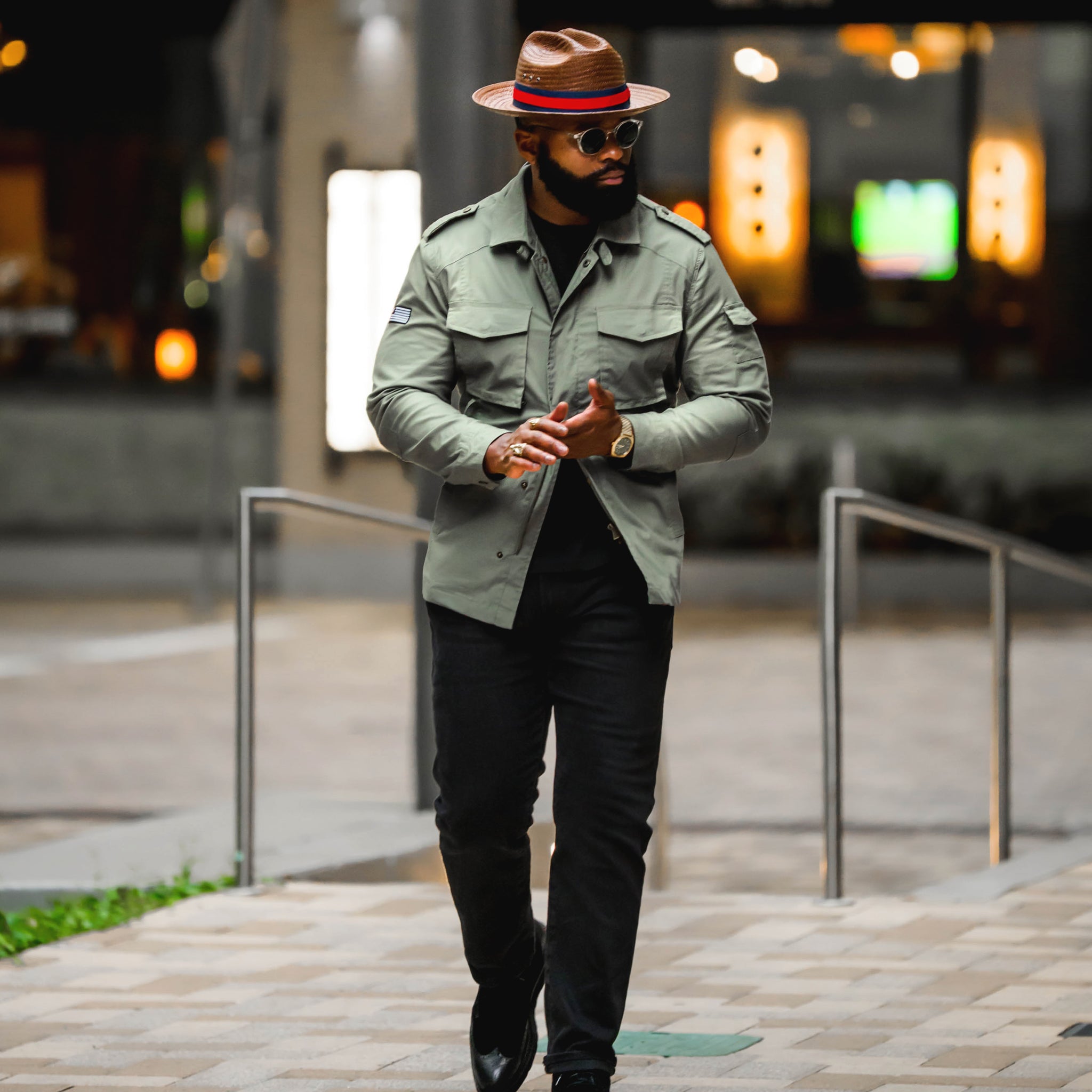 SG Men's Field Jacket – Moss Green
