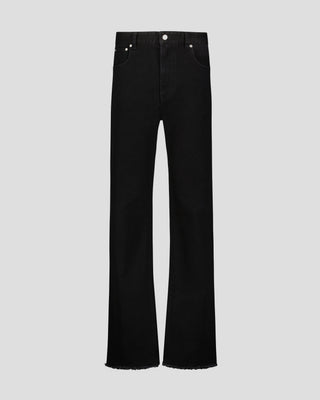 Southern Gents Flared Leg Denim - Black