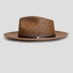 SG Geoffery Straw Fedora Hat – Toffee – Southern Gents