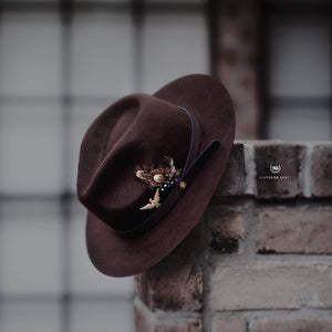 Southern Gents Golden Eagle Hat Lapel Pin