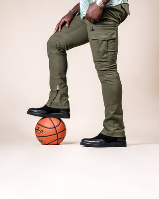 Southern Gents Slim Cargo - Olive