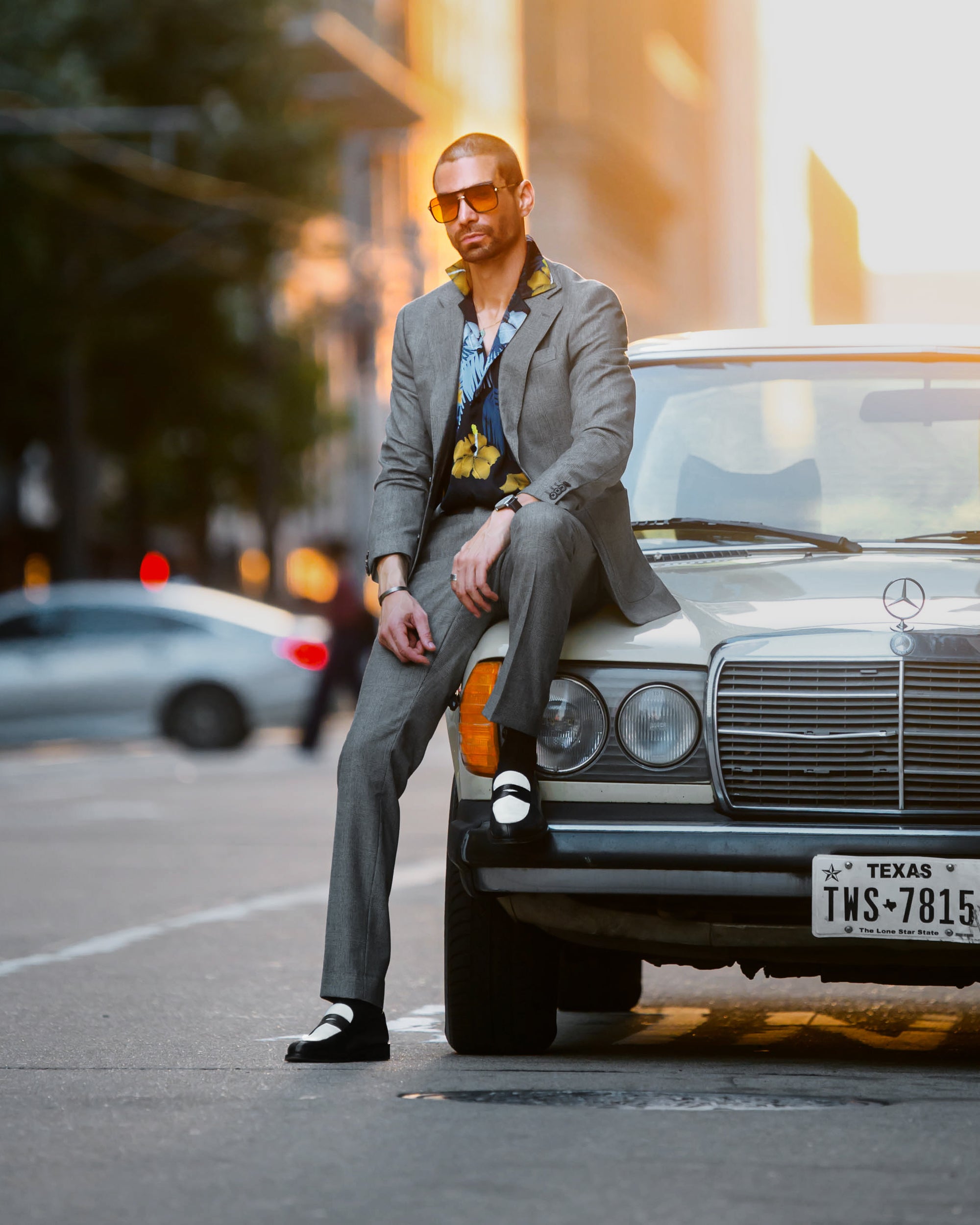 Smithson Penny Loafer – Black White – Southern Gents