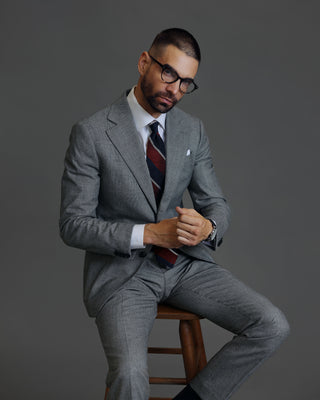 Southern Gents Single Breasted Blazer - Houndstooth