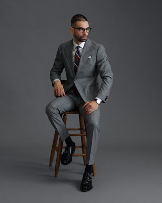 Southern Gents Single Breasted Blazer - Houndstooth
