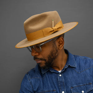 SG Ferguson Fedora Hat - Mocha