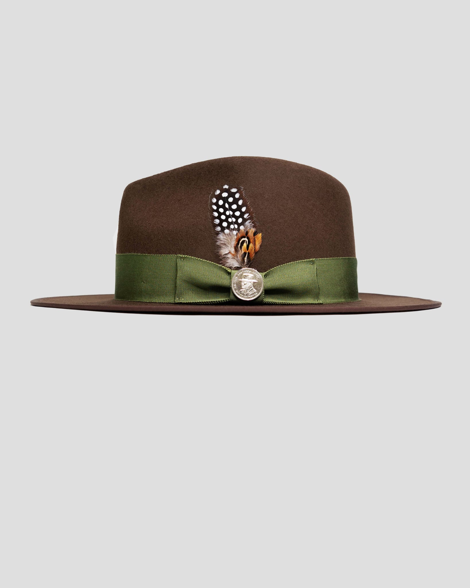 SG James Fedora Hat – Brown