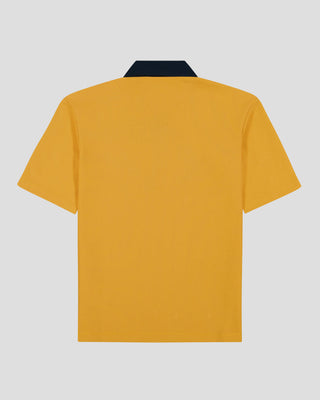 Southern Gents Vintage Polo - Navy + Mustard