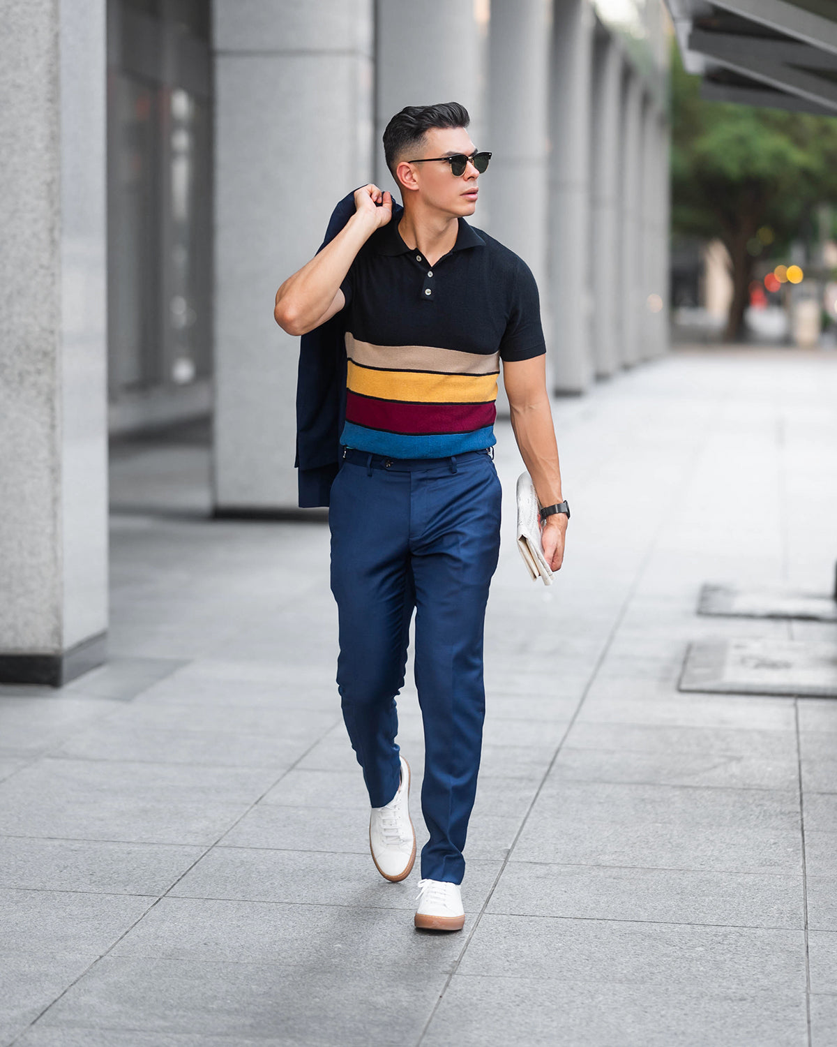 SG Knit Polo - Vintage Striped – Southern Gents