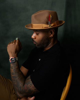 Southern Gents Trilby Fedora Brown