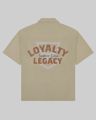 Southern Gents Mechanic Work Shirt - Sand