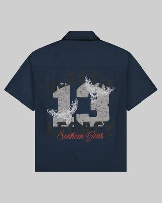 Southern Gents Mechanic Work Shirt - Navy