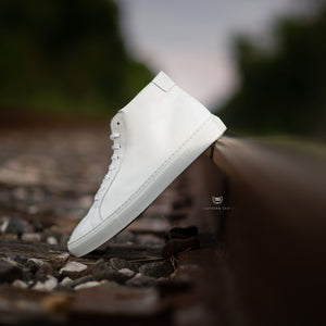 SG Mid Top Sneaker - White