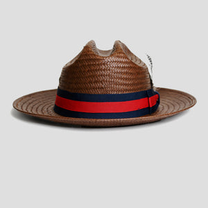 Southern Gents Miller Ranch Fedora - Patriotic Straw