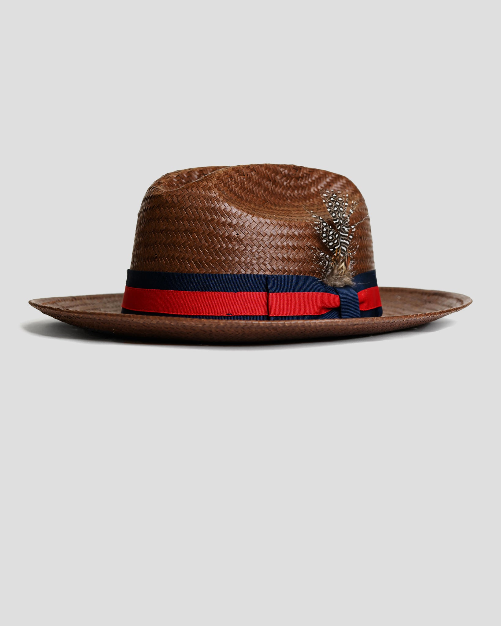 SG Miller Ranch Fedora Hat - Patriotic Straw