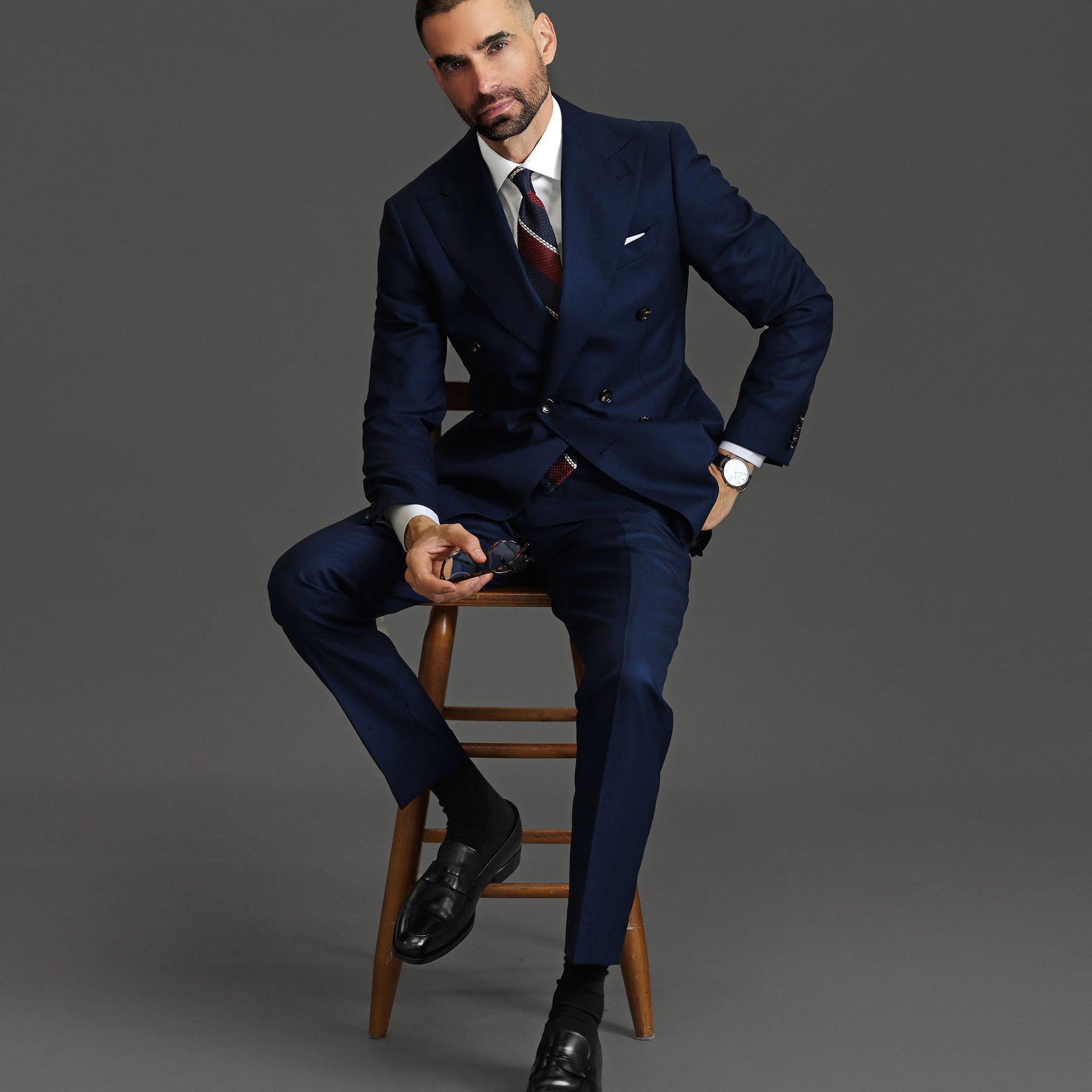 SG Double Breasted Blazer – Navy