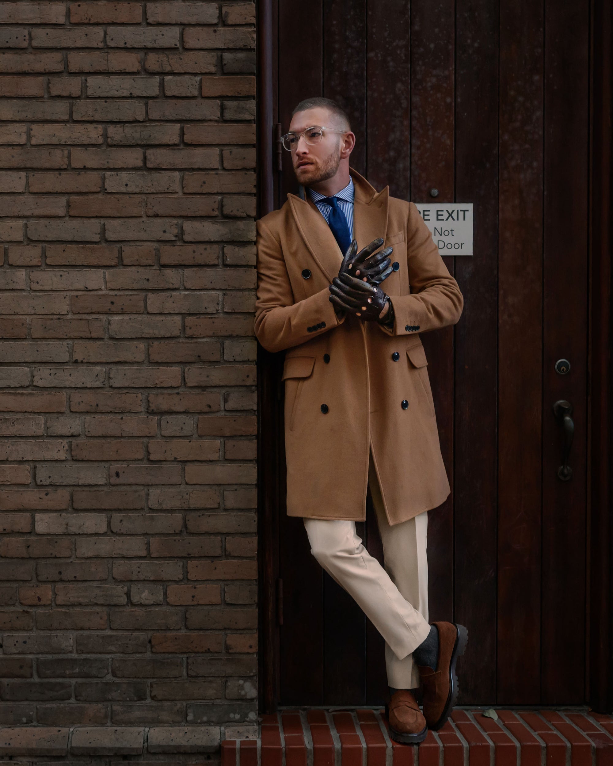 Men's Camel Topcoat for Layering & Style | Southern Gents